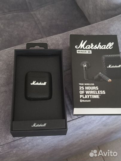 Продам новые наушники minor 3 marshall