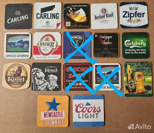 Коллекция бирдекель (подставка под пиво и др)