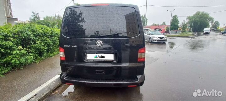 Volkswagen Multivan 2.5 AT, 2008, 270 000 км