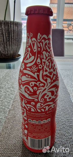 Бутылка алюминиевая Coca Cola Sochi 2014