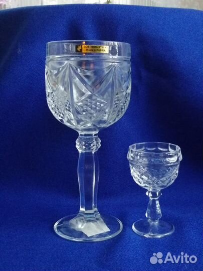 Фужеры хрусталь СССР