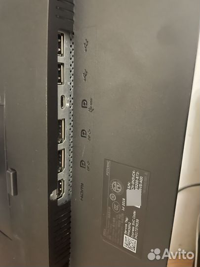 Монитор Dell p2719hc 27