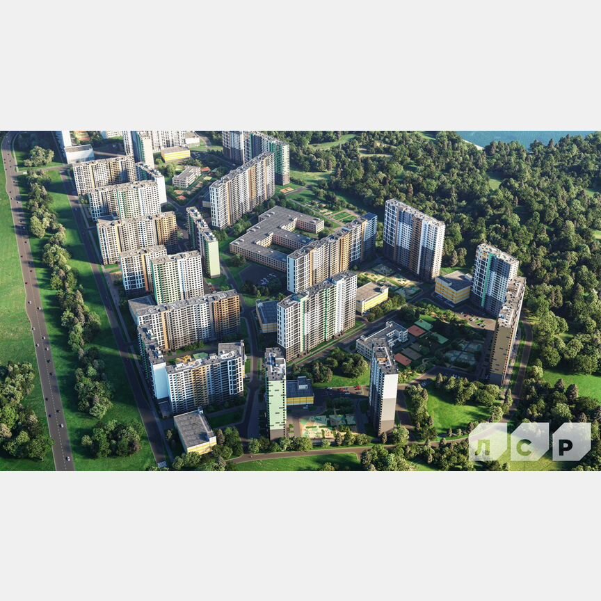 1-к. квартира, 34,1 м², 11/21 эт.
