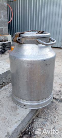 Фляга алюминиевая бу 40л