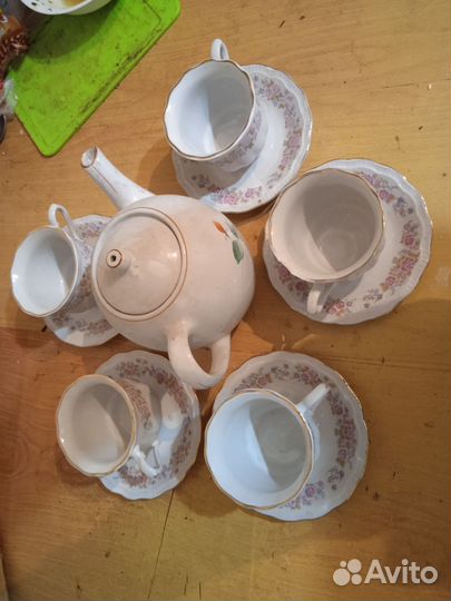 Чайный сервиз на 5 персон