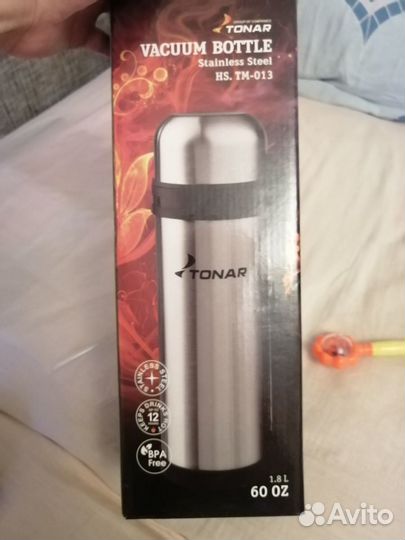 Термос tonar vacuum bottle stainless steel
