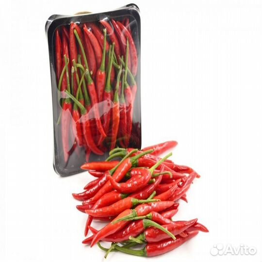 Перец Чили мини острый Красный в подложке (100гр)