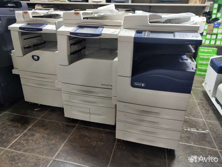 Мфу цветное А3/А4 Xerox 7425 безнал/нал