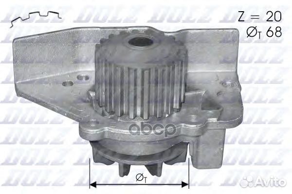 Насос водяной peugeot 306, 406 2.0 C-118 C118 Dolz