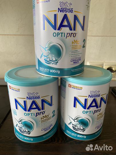 Детская молочная смесь nan 2