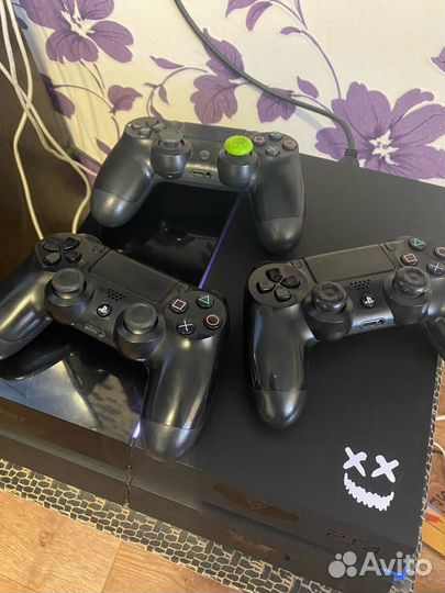 Ps4 fat (прошитая) игровая приставка