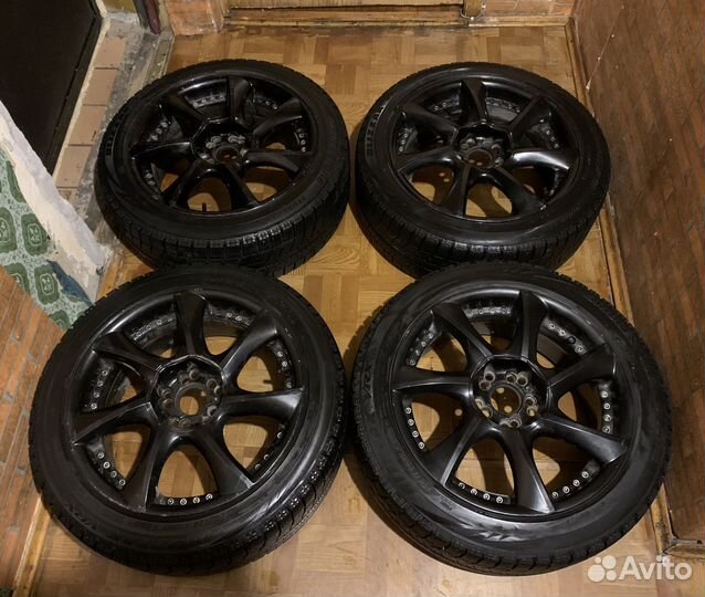 Колеса в сборе R17 литье зимняя нешипованная