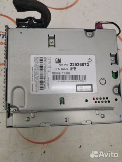 Магнитола Chevrolet Cruz универсал 1.8 F18D4 2012