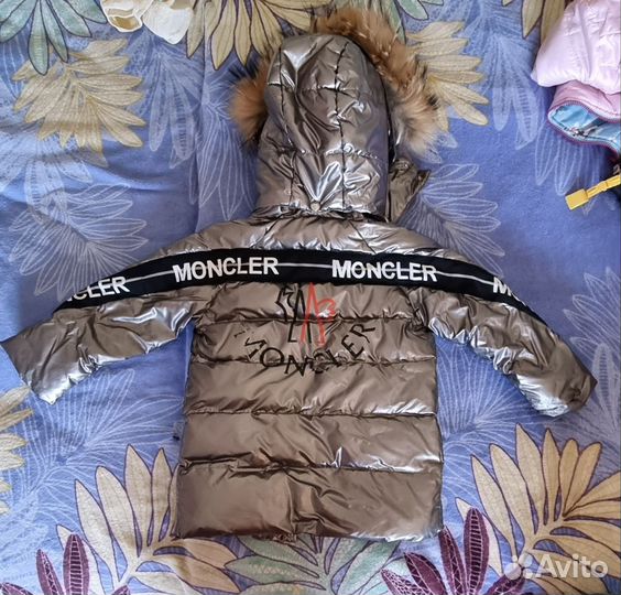 Зимний костюм moncler детский