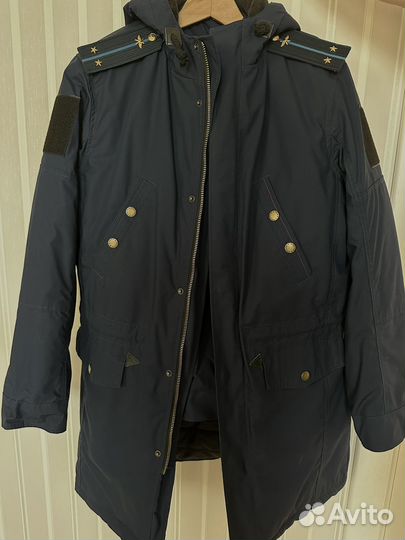 Офисная военная форма синяя военная парка