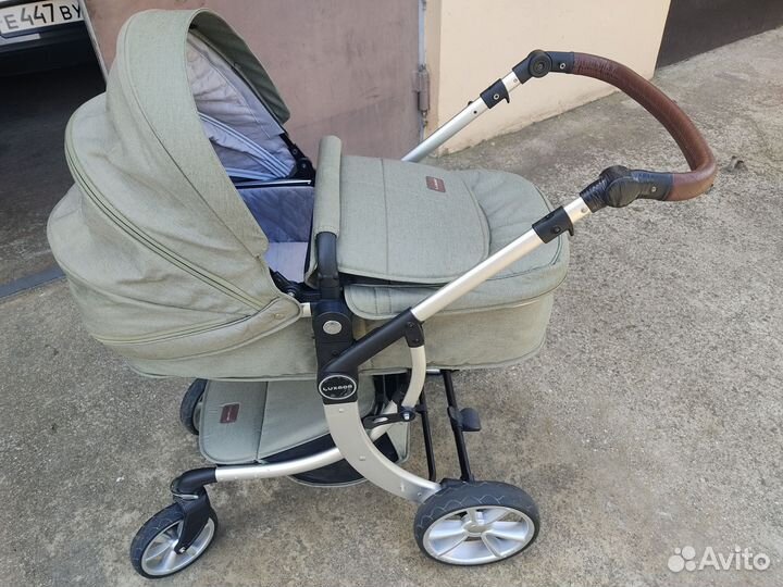 Коляска luxmom 3 в 1 бу