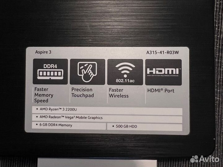 Acer Aspire 3 A315-41-R03W