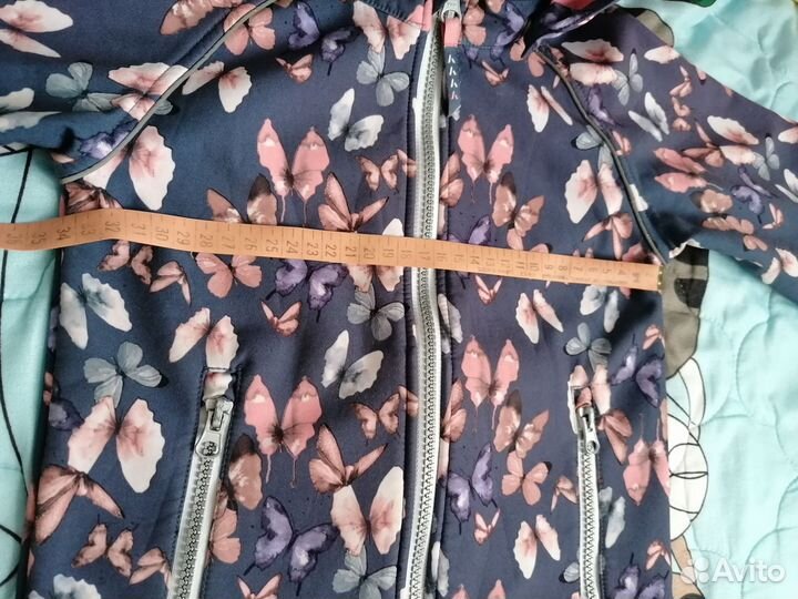 Ветровка утепленная для девочки 92-98