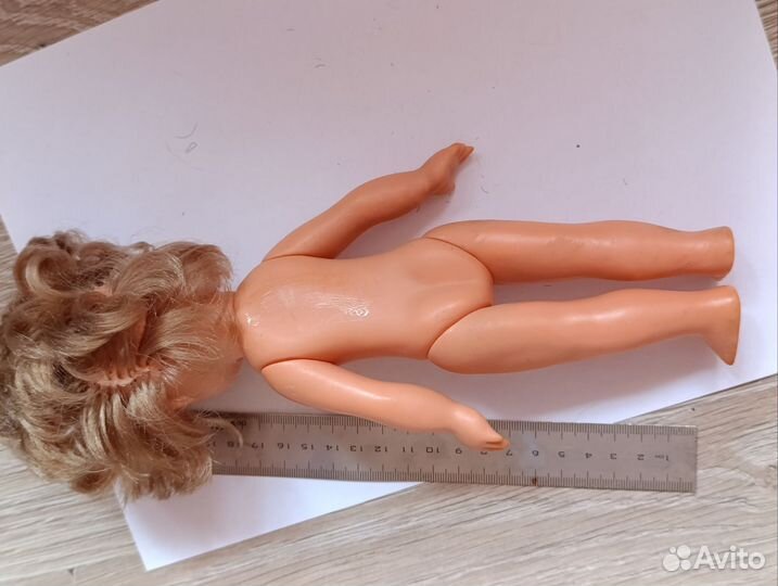 Кукла гдр времен СССР элстерверда 26 см, а ремонт