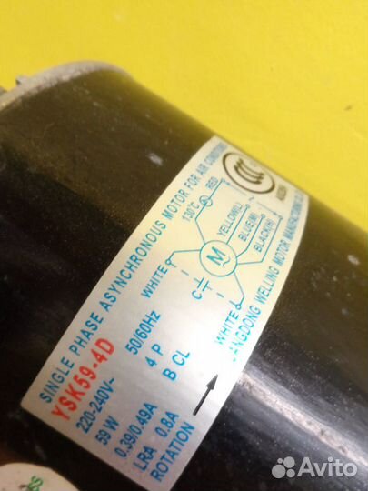 Двигатель внутреннего блока Midea 48-60 (YSK59-4D)