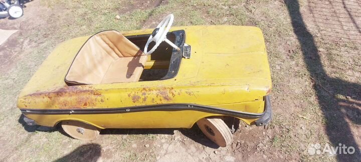 Педальный москвич СССР