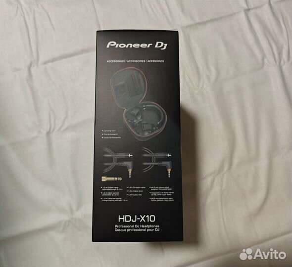 Наушники Pioneer HDJ-X10-K