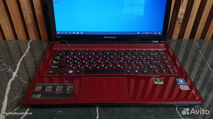 Игровой ноутбук Lenovo IdeaPad Z480 на SSD