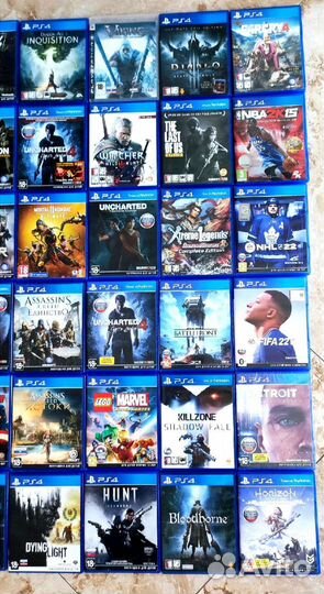 Игры, диски на Sony PlayStation 4