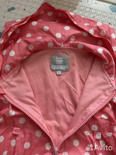 Детская ветровка для девочки