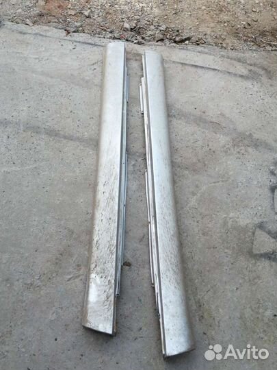 Накладки на пороги niva chevrolet