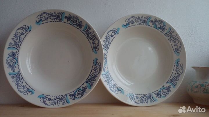 Блюдца и тарелки СССР новые наборы