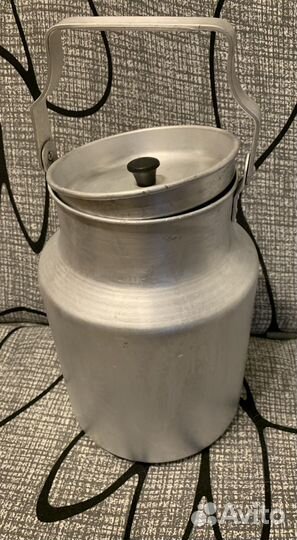 Бидон алюминиевый 10 литров СССР