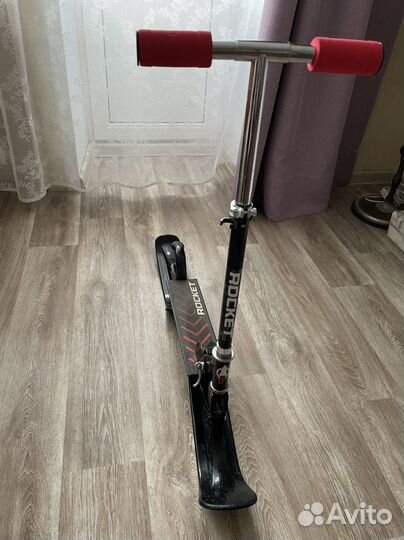 Самокат снегокат 2 в 1