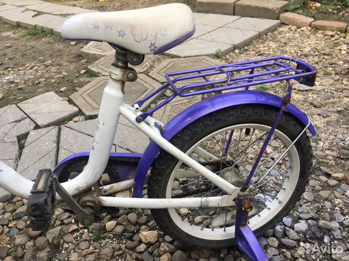 Детский велосипед 4-х колесный