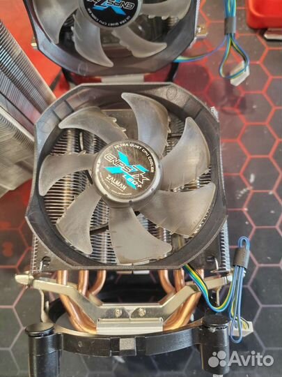 Zalman cnps7x led+ 3трубки