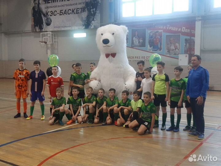 Белый Мишка Умка,Тедди 2.6м. Медведь на выписку