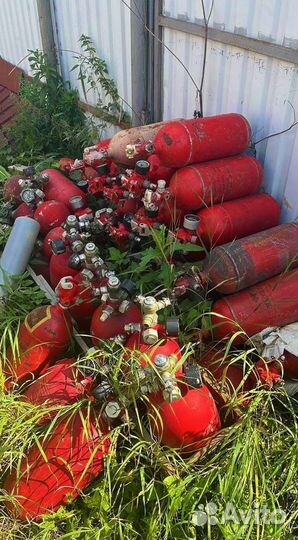 Углекислотные бу баллоны. Скупка