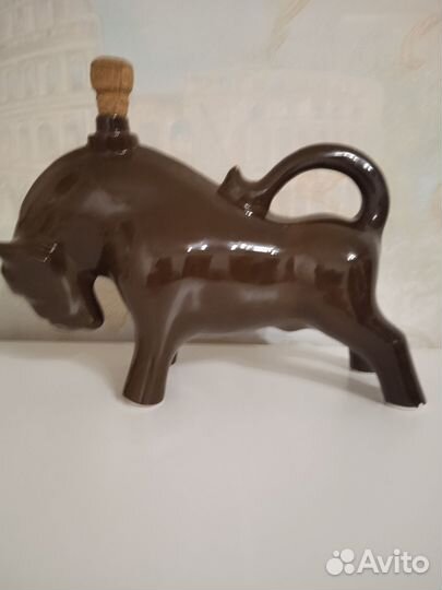 Бронь Штофы и графины СССР зубр бык