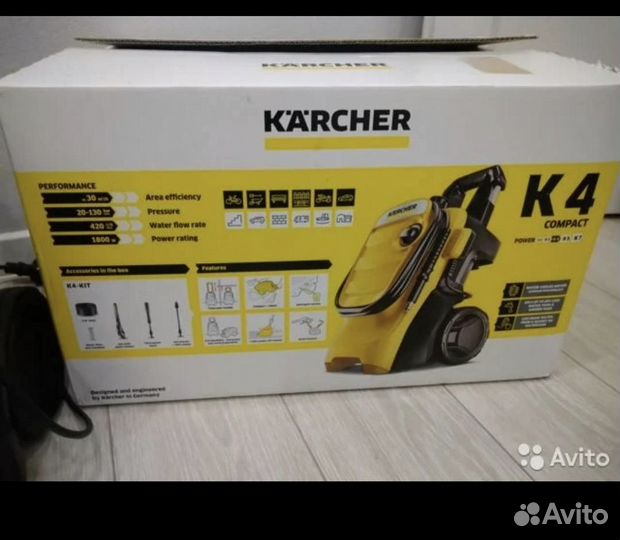 Мойка Karcher K 4 Compact