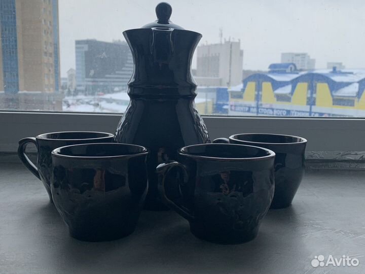 Графин керамика и кружки