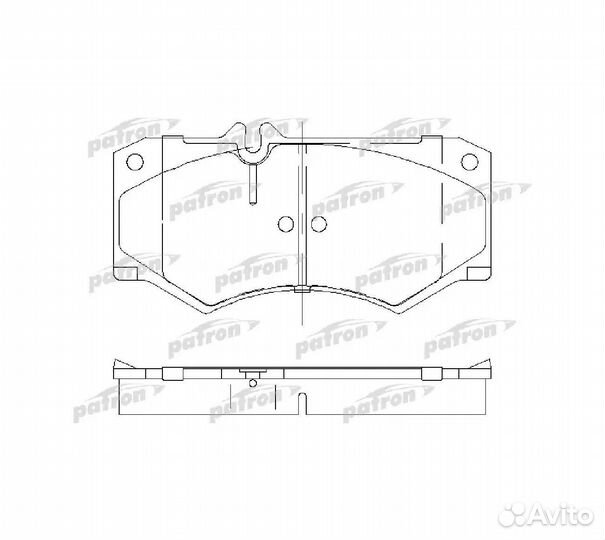 Колодки mercedes G-class 79-93, G-class 9