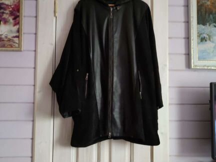 Куртка кожаная женская 68 размер