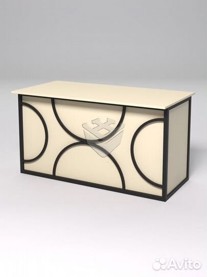 Стол рабочий офисный С-03А 