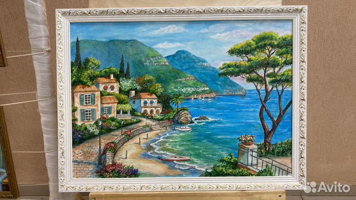 Картина акрилом 