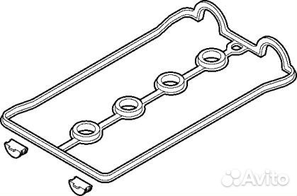 Прокладка крышки клапанов, к-кт 174251