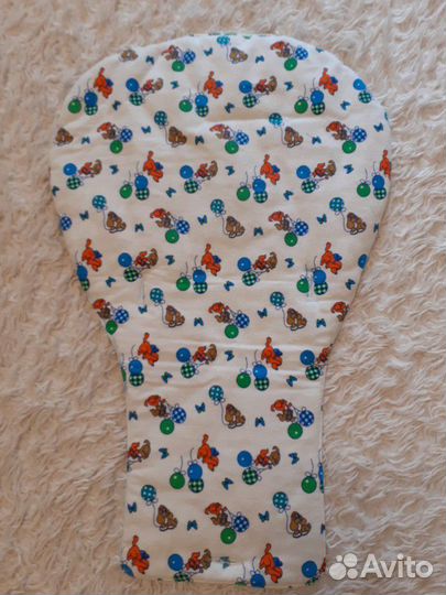 Чехол-вкладыш новый для стульчика, автокресла, кол