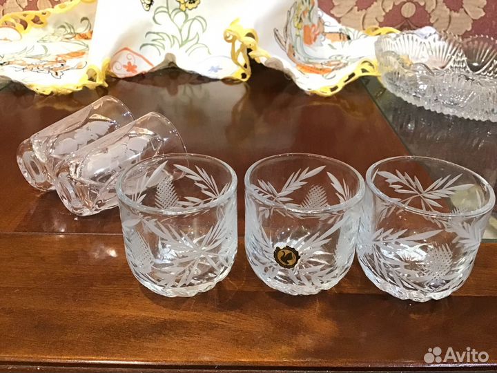 Рюмки хрустальные СССР