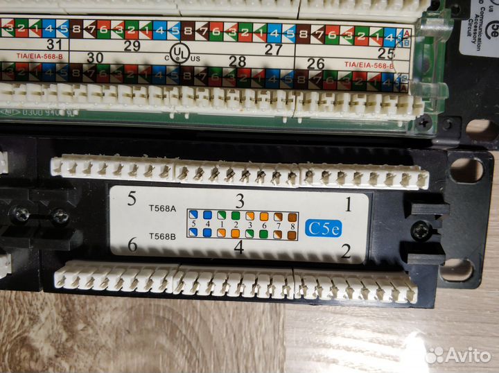 Патч-панель 24 Патч-панель 48