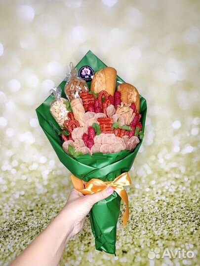 Мужской букет из колбас