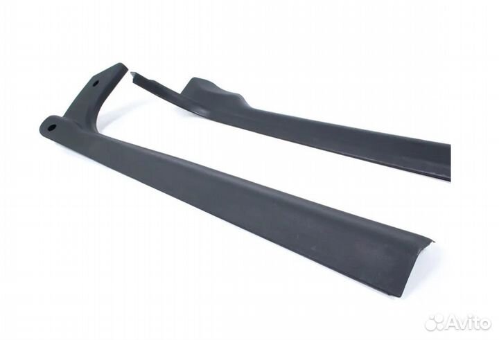 Облицовки порогов на Лада Приора, 2170, 2171, 2172